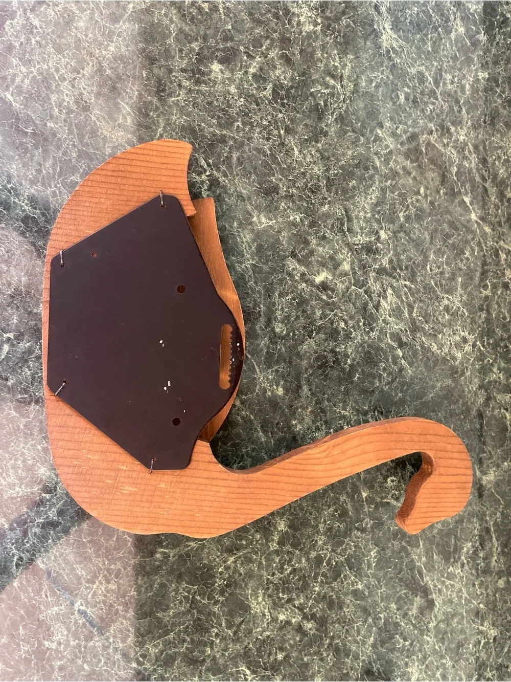 Vintage Wooden Duck Goose Swan Wall Mounted Note Holder CountryChic Cottagecore